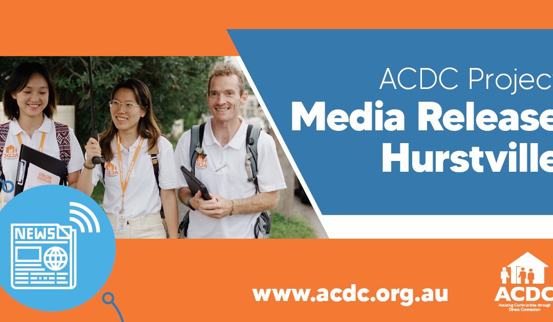 Media Release – ACDC Project Hurstville May 2022