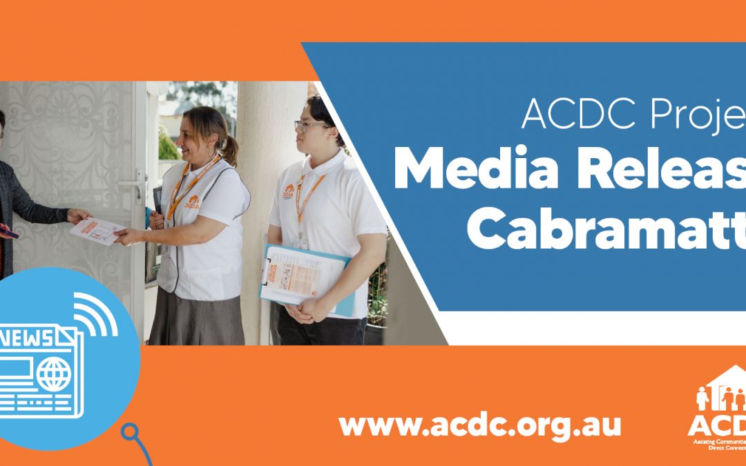 Media Release – ACDC Project Cabramatta June 2022